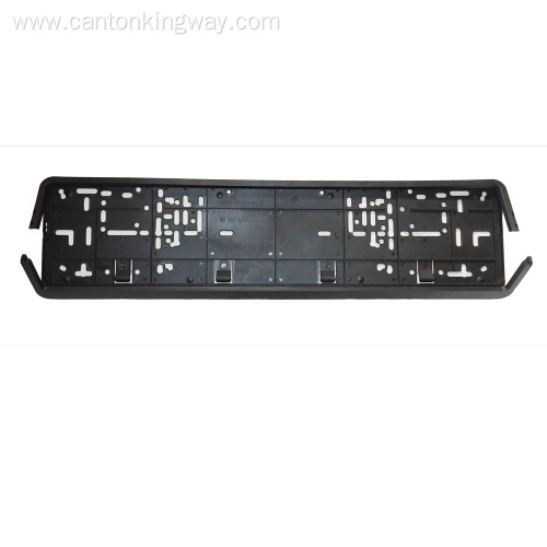 Plastic car license plate frame